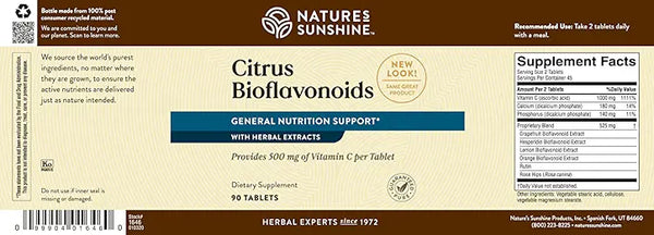Vitamin C Citrus Bioflavonoids