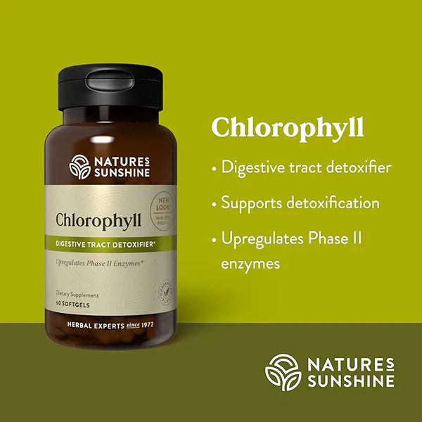 Chlorophyll 60 softgel caps
