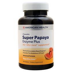 American Health Super Papaya Enzyme, Chewable