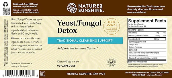 Yeast/Fungal Detox