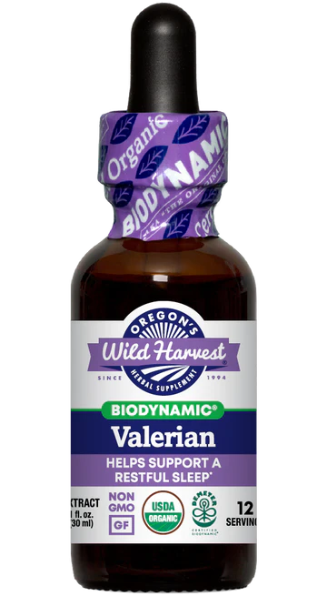 Valerian Biodynamic Herbal Tonic 1oz