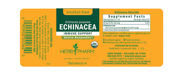 Echinacea, Alcohol Free