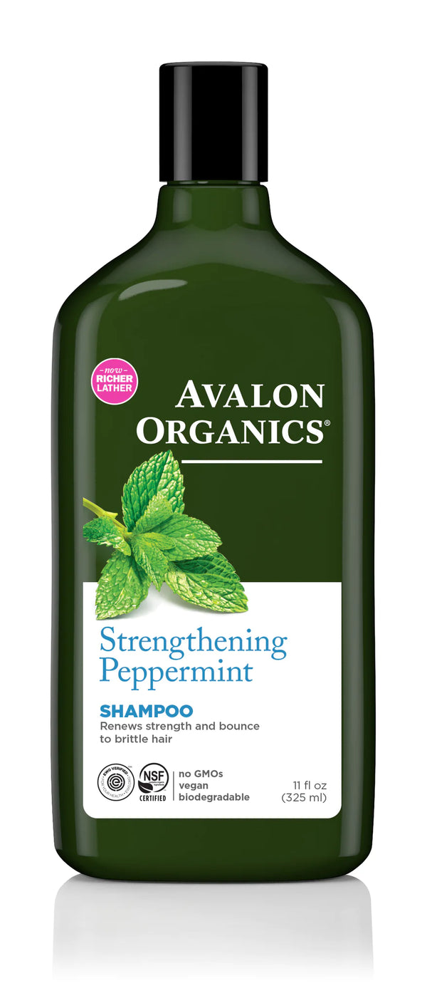 Avalon Organics Strengthening Shampoo Peppermint