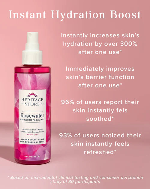 Heritage Store Rosewater Refreshing Facial Mist