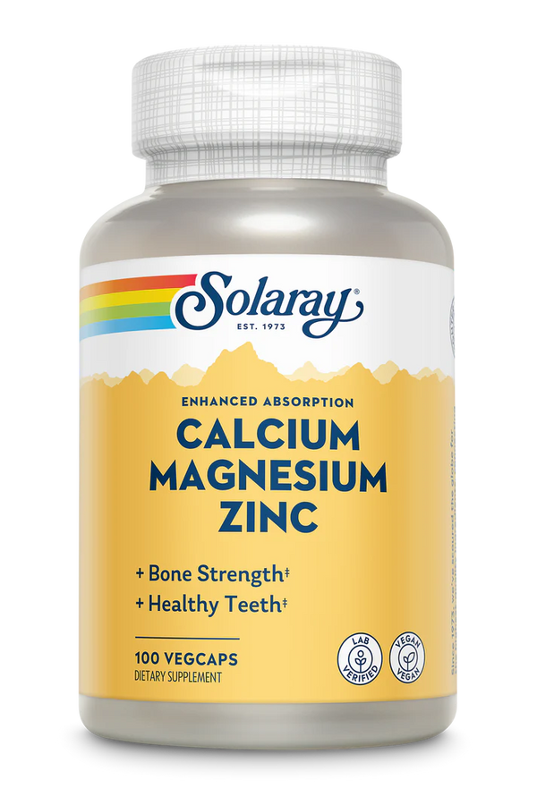 Solaray Calcium Magnesium Zinc