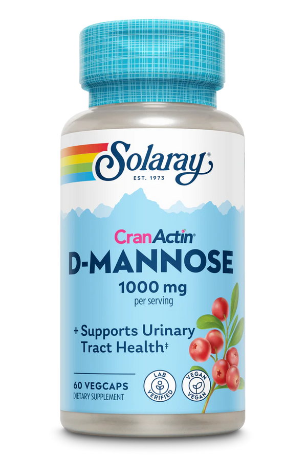 Solaray D-Mannose with CranActin Extract