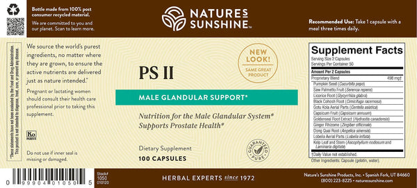 PS II (Healthy Prostate & Male Glandular)