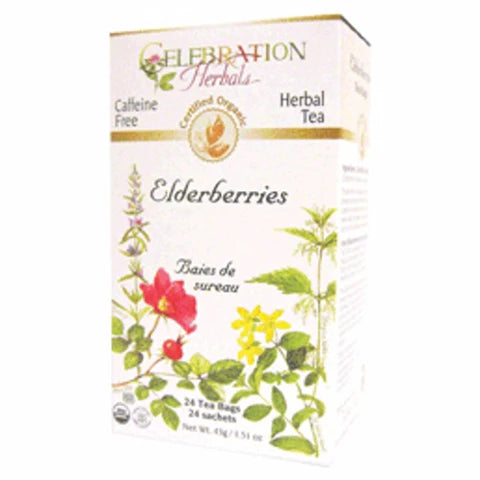 Celebration Herbals Elderberry Tea Organic