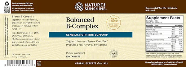 Vitamin B-Complex, Balanced
