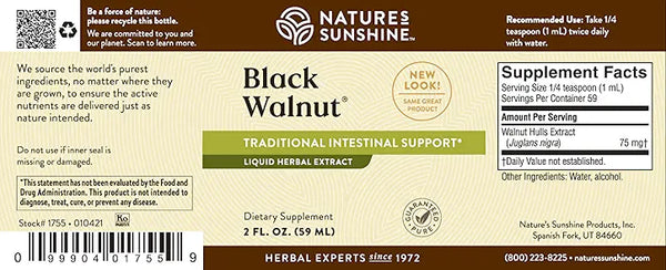 Black Walnut Extract 2 oz