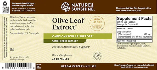 Olive Leaf Extract Concentrate