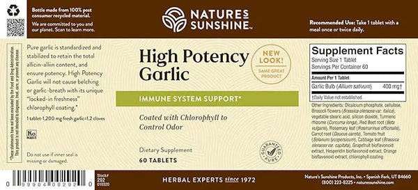 Garlic, High Potency, SynerPro