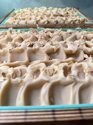 BARE - UNSCENTED OATMEAL AND HONEY SOAP