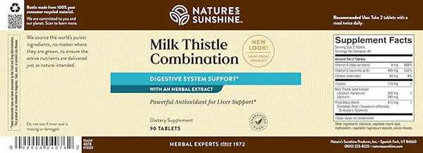 Milk Thistle Combination