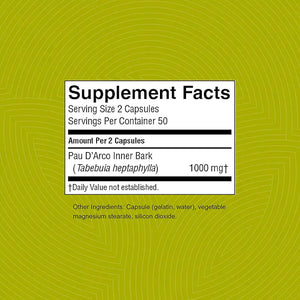 Pau D'Arco 100 ct