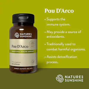 Pau D'Arco 100 ct