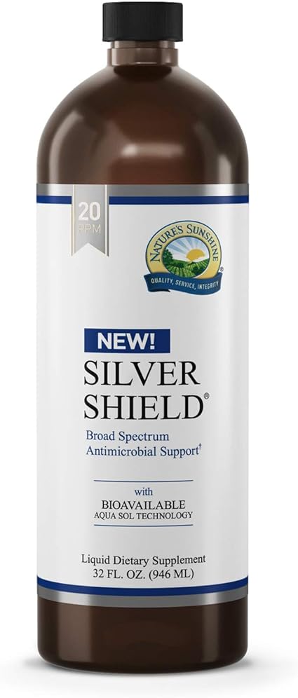 Silver Shield w/ Aqua Sol