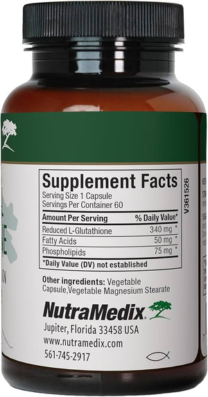 Liposomal Glutathione - 60 Vegetable Capsules