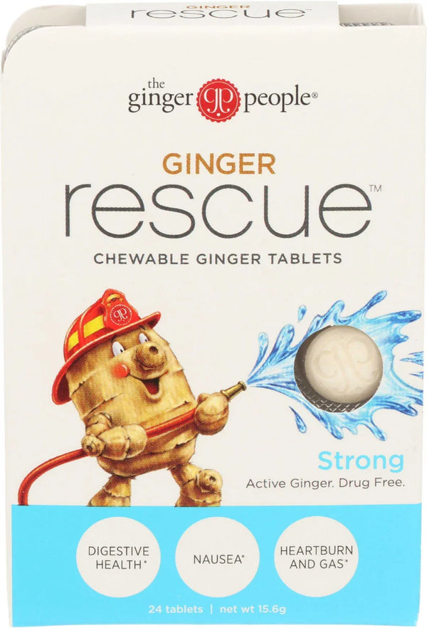 Ginger People - Ginger Rescue Chewable Tablet
