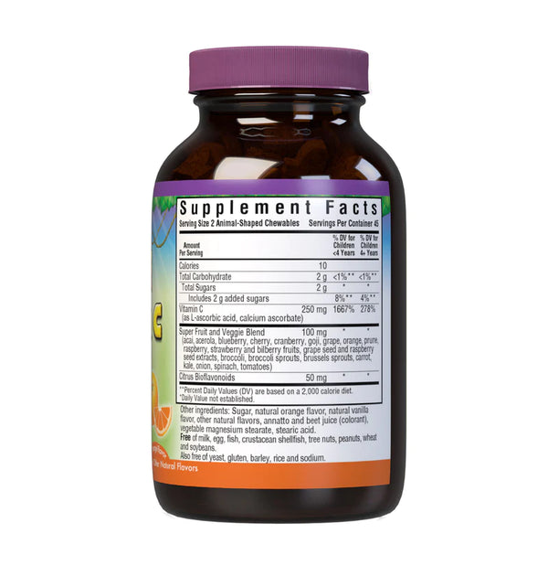 RAINFOREST ANIMALZ VITAMIN C