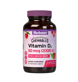 EARTHSWEET CHEWABLES VITAMIN D3 2000 IU