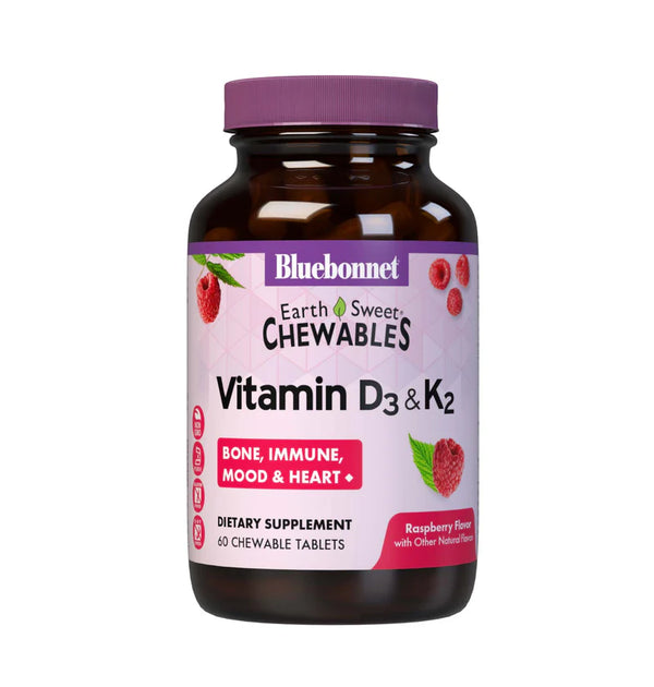 Earth Sweet Chewables Vitamin D3 (5000 IU) & K2