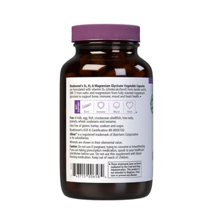 VITAMIN D3 K2 & MAGNESIUM GLYCINATE (60)