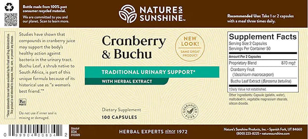 Cranberry & Buchu