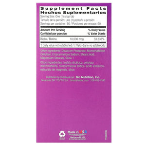 Bio Nutrition Biotin 10,000mcg