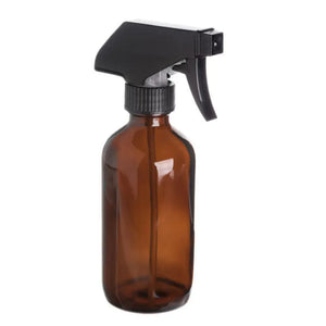 16 oz Amber Glass Bottle with Trigger Sprayer