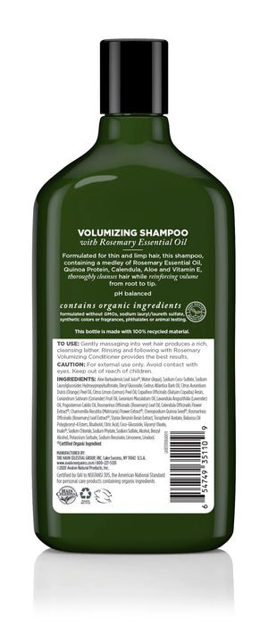 Avalon Organics Volumizing Rosemary Shampoo