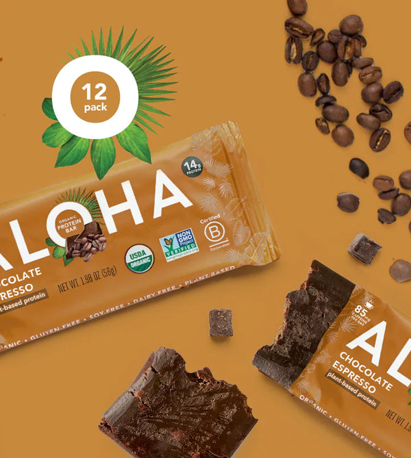 Aloha Chocolate Espresso Protein Bar