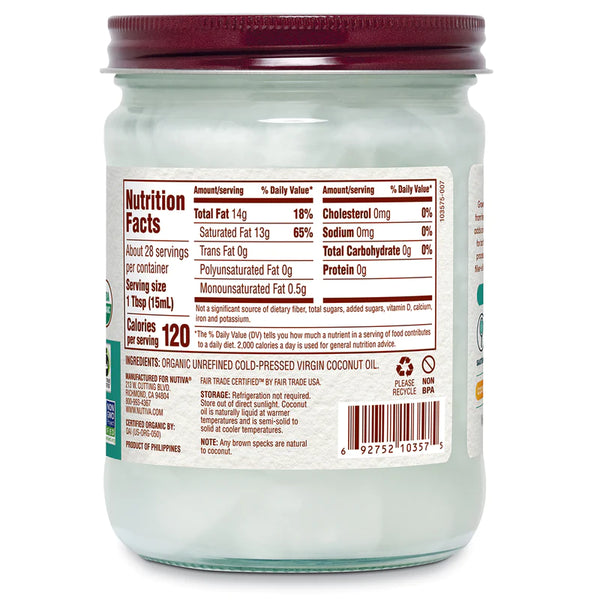 Nutiva Virgin Coconut Oil