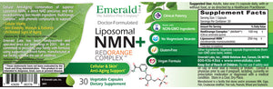 Liposomal NMN+ Red Orange Complex