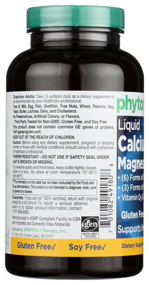 Liquid Calcium Magnesium-180 softgels