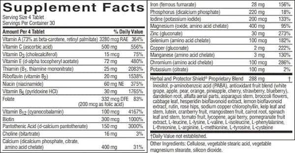 Super Supplemental Vitamin & Mineral