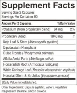 Potassium, Combination