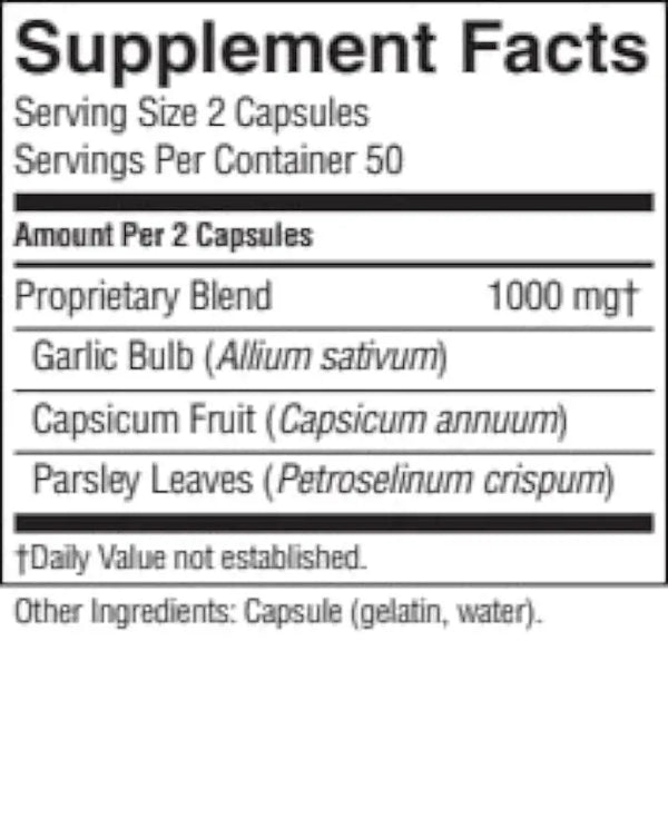 Capsicum & Garlic w/ Parsley