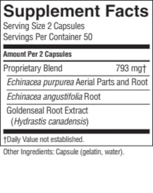 Echinacea/ Golden Seal