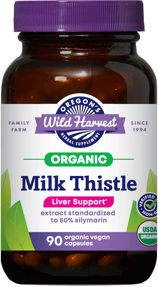 Milk Thistle Capsules, Organic
