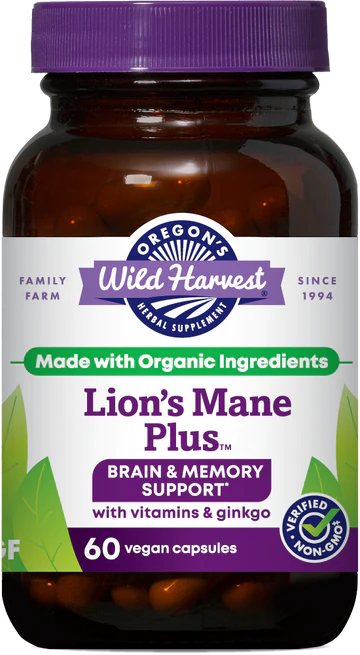 Lion's Mane Plus, Organic Capsules