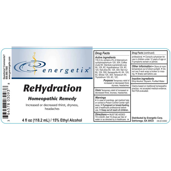 Rehydration