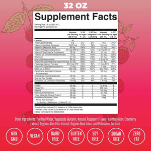 Liquid Morning Multivitamin - Raspberry