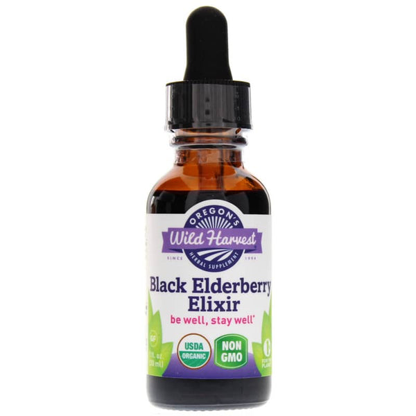 Black Elderberry, Organic Herbal Elixir