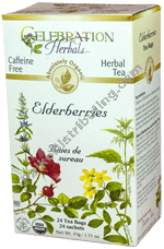 Celebration Herbals Elderberry Tea Organic