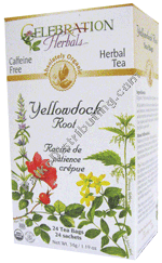 Celebration Herbals Yellowdock Root Tea, Organic