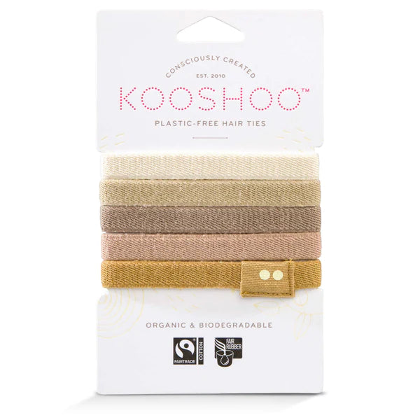 Kooshoo Plastic Free Hair Ties