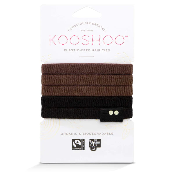 Kooshoo Plastic Free Hair Ties