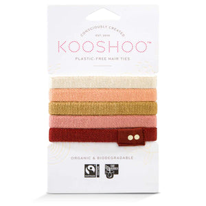Kooshoo Plastic Free Hair Ties