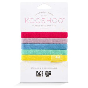 Kooshoo Plastic Free Hair Ties